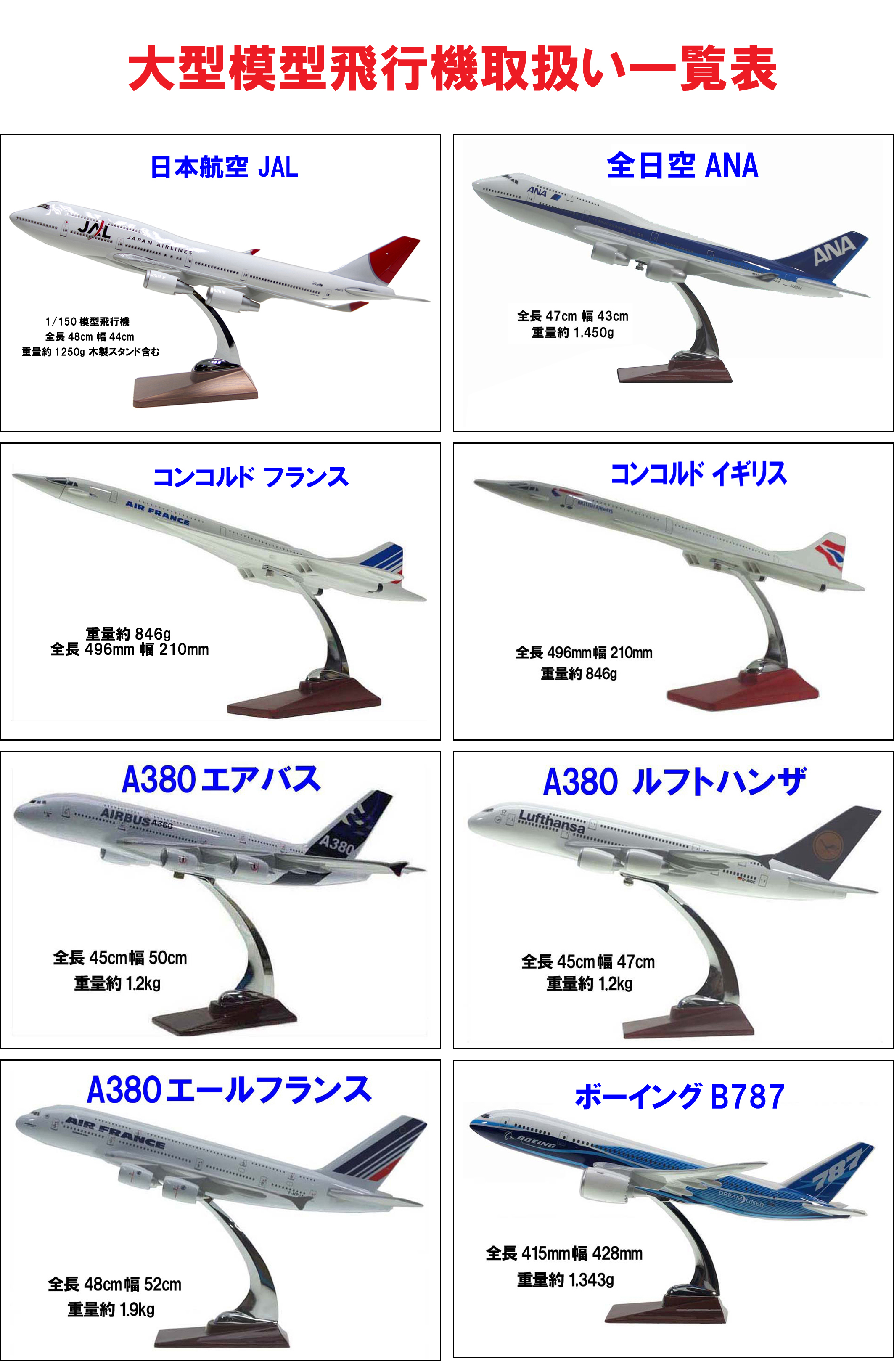 JALノベルティ 飛行機 ボーイング747 ジャンボジェット機 プラモデル